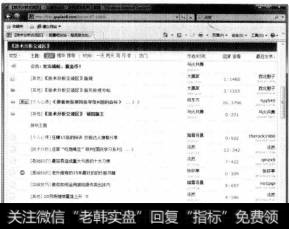 单击【技术分析交流区】超链接，即可进入到【技术分析交流区】页面，从中可以查看<a href='/cgjq/289616.html'>学习股票知识</a>和技术分析方法。