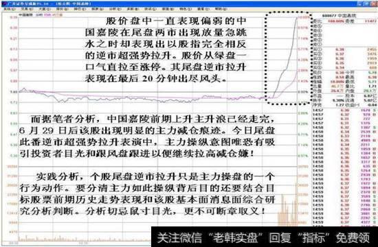 表现出逆市超强拉升势