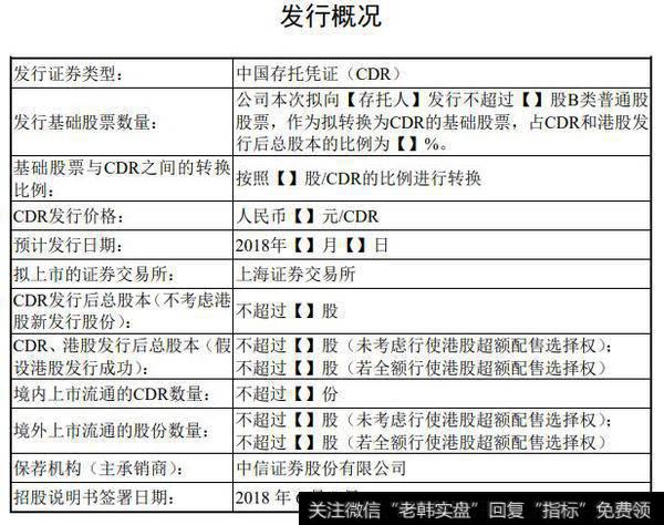 公开招股说明书