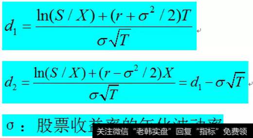 布莱克-肖尔斯期权定价模型（BS模型）