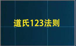 道氏理论123法则的应用