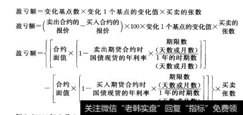 短期利率期货的交易规则一张国债期货合约盈亏常用计算方式