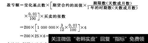 短期利率期货的交易规则一张国债期货合约盈亏计算方式案例方式三