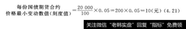 价格最小变动数值计算公式