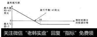 图2-4 看跌期权到期价值