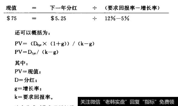 未来全部分红的总价值