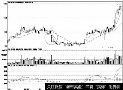 收出一根放量跌停大阴线