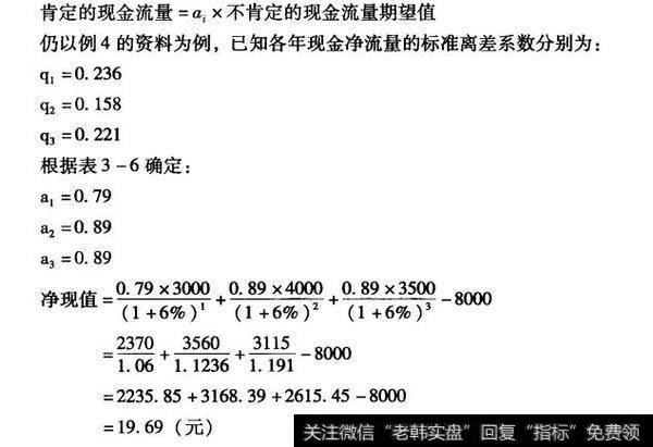 风险状态下的经济效监分析法