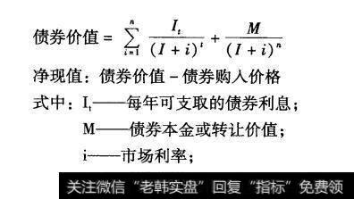 净现值法