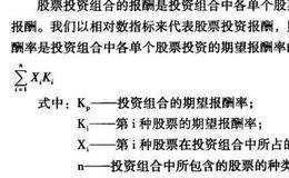 资本运营技巧之股票投资的风险回避投资组合