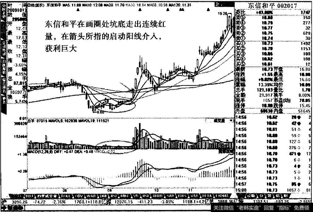 连续红量之东信和平