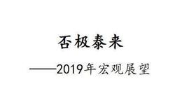 任泽平股市消息：否极泰来——2019年宏观展望