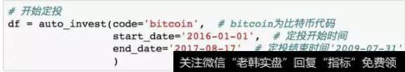 比特币定投