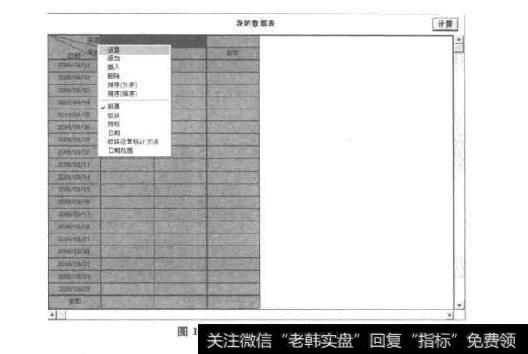 图1-43设置完时间的数据表