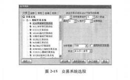 炒股软件中的交易系统选股