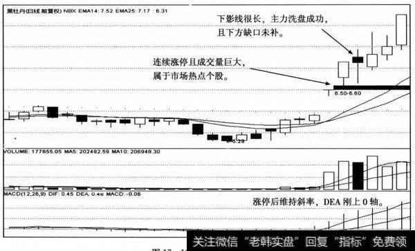 黑牡丹日K线图