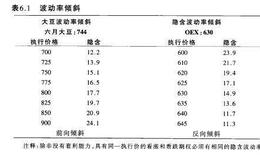 期货与期权市场运作：波动率倾斜