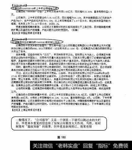 图180中盘股—云南白药全面操盘论道