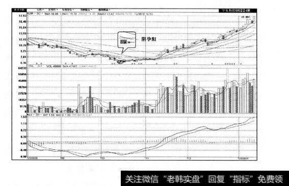 图2-3 孕线及其市场特性