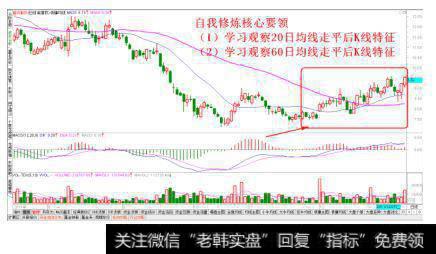 学习观察均线走平后K线特征