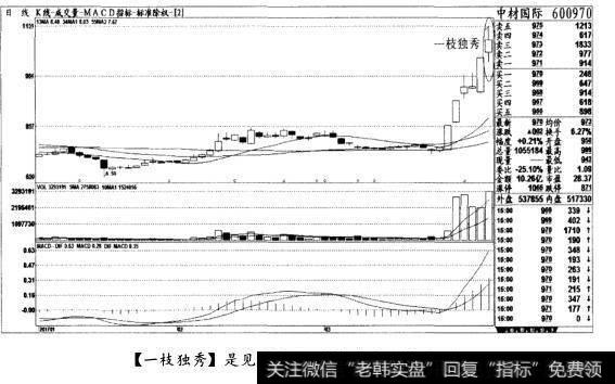 [一枝独秀]是见顶形态，清仓出局(图十四)