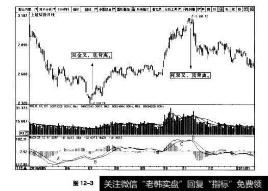 图12-3上证综指日K线图(2010.4~2011.1)