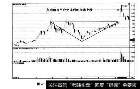 图2-16鲁抗医药(600789)——三角形之后的突破