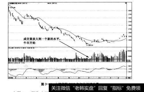 图3-4上证指数2009年初的持续放量