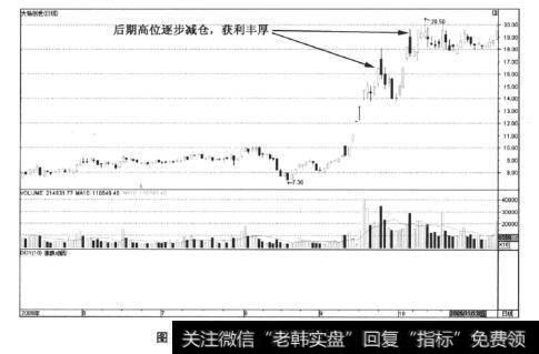 图6-123大杨创世——快速拉升见顶