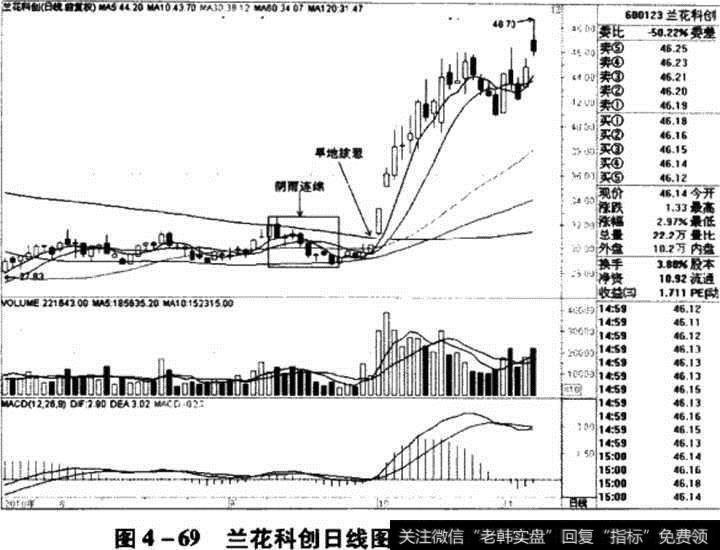 兰花科创日线图