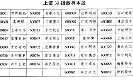 上海证券交易所<em>股价指数</em>有哪些？