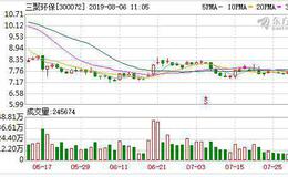 三聚环保：连续3日融资净偿还累计1630.34万元（08-05）