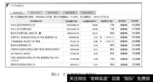 汇金的角色