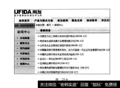 图25-6股票市场再开一扇窗：上市公司网站