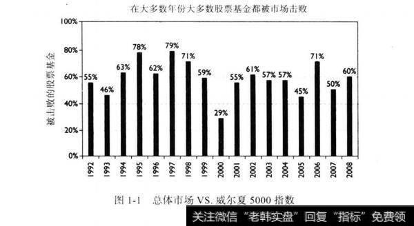 图1-1总体市场VS威尔夏500指数