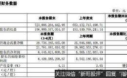 中信证券：上半年净利64.46亿元 同比增长15.82%