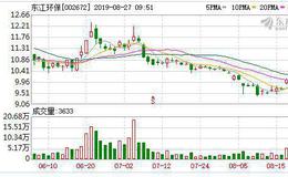 <em>东江环保</em>：融资净偿还54.55万元，融资余额855.66万元（08-26）