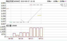 纬纶环保2019半年报 营收大幅下降46.49% 净利润95万