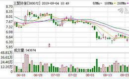 三聚环保：连续4日融资净偿还累计2328.25万元（09-03）