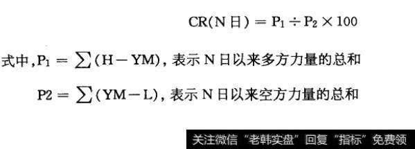 CR指标的计算方法