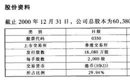 已公开发行A股的H股公司之经纬纺织机械股份有限公司