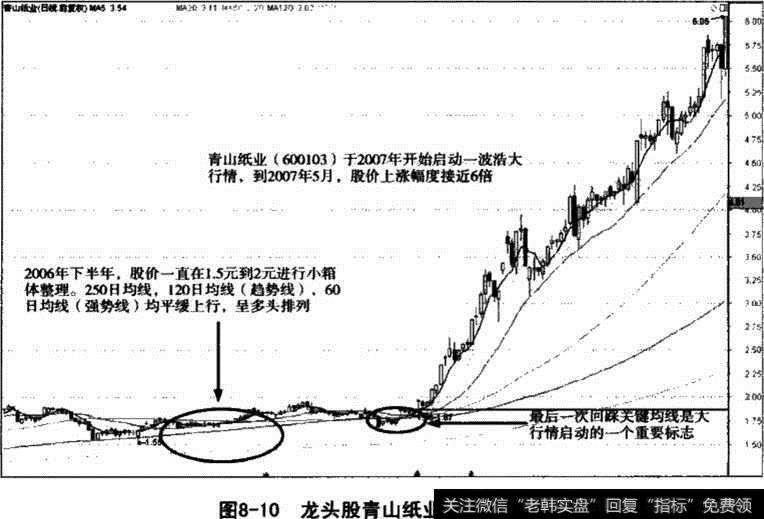 龙头股青山纸业日均线战法