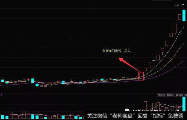 K线鱼跃龙门形态实战案例