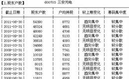分析个股财务报表找黑马：如何从年报的有关数据中找黑马