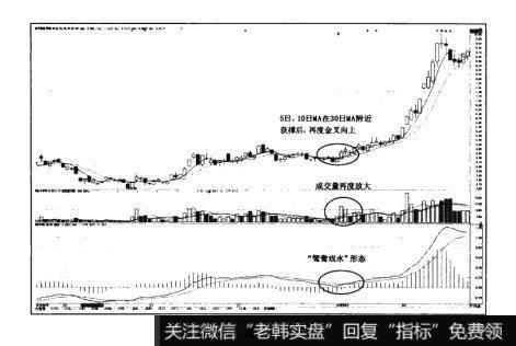 图6-6猎杀股票黑马：“鸳鸯戏水”形态