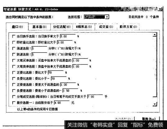 大智慧软件、通达信软件、钱龙软件的设置方法和内容是什么？