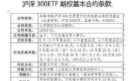 上交所发布关于沪深300ETF期权合约品种上市交易有关事项的通知