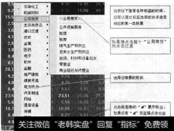 图9-21 选择查看的板块