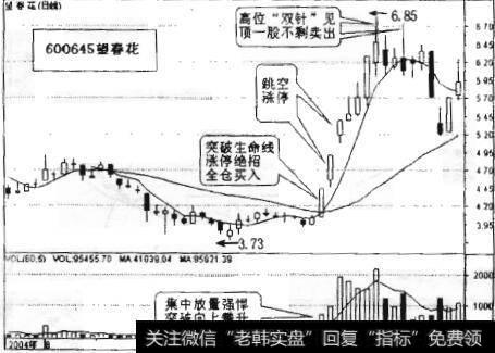 图11-9 望春花走势图（1）