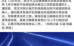 武汉发现不明原因肺炎 国家卫健委专家组抵达武汉 A股抗流感概念挺身而出